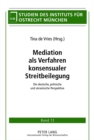 Mediation ALS Verfahren Konsensualer Streitbeilegung : Die Deutsche, Polnische Und Ukrainische Perspektive - Book