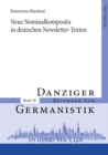 Neue Nominalkomposita in Deutschen Newsletter-Texten - Book