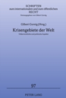 Krisengebiete Der Welt : Voelkerrechtliche Und Politische Aspekte - Book