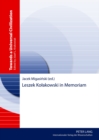 Leszek Kolakowski in Memoriam - Book