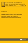 Modernhebraeisch und Deutsch : Kontrastive Analyse der Prosodie in interkulturellen Kommunikationssituationen - Book