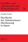 Das Recht der Arbeitnehmerueberlassung in Japan - Book