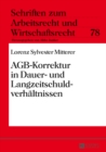 Agb-Korrektur in Dauer- Und Langzeitschuldverhaeltnissen - Book