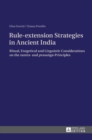 Rule-extension Strategies in Ancient India : Ritual, Exegetical and Linguistic Considerations on the "tantra"- and "prasanga"-Principles - Book
