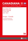 Europe - Canada : Transcultural Perspectives Perspectives Transculturelles - Book