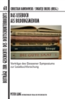 Das Lesebuch als Bildungsmedium : Vortraege des Giessener Symposiums zur Lesebuchforschung - Book