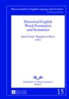 Historical English Word-Formation and Semantics - Book