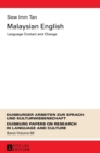 Malaysian English : Language Contact and Change - Book