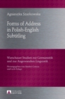 Forms of Address in Polish-English Subtitling - Book