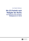 Die Ccs-Technik Nach Massgabe Des Rechts : Eine Bewertung Unter Besonderer Wuerdigung Des Art. 20a Gg - Book