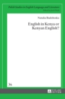 English in Kenya or Kenyan English? - Book