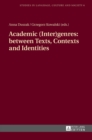 Academic (Inter)genres: between Texts, Contexts and Identities - Book