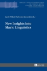 New Insights into Slavic Linguistics - Book