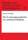 Der Leistungsma?stab im Arbeitsverhaeltnis - Book