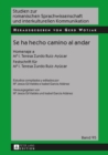 Se Ha Hecho Camino Al Andar : Homenaje a Ma I. Teresa Zurdo Ruiz-Ayucar- Festschrift Fuer Ma I. Teresa Zurdo Ruiz-Ayucar - Book