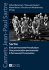 Sartre : Eine permanente Provokation- Une provocation permanente- A Permanent Provocation - Book