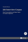 Job Interview Corpus : Data Transcription and Major Topics in Corpus Linguistics - Book