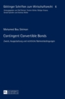 Contingent Convertible Bonds : Zweck, Ausgestaltung und rechtliche Rahmenbedingungen - Book