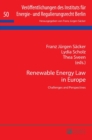 Renewable Energy Law in Europe : Challenges and Perspectives - Book
