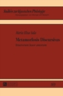 Metamorfosis Discursivas : "tenerorum Lusor Amorum" - Book