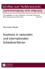 Insolvenz in Nationalen Und Internationalen Schiedsverfahren - Book