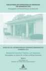 Akten des XIII. Internationalen Germanistenkongresses Shanghai 2015 - Germanistik zwischen Tradition und Innovation : Band 6 - Book