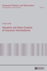 Valuation and Value Creation of Insurance Intermediaries - Book
