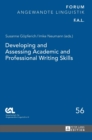 Developing and Assessing Academic and Professional Writing Skills - Book