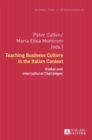 Teaching Business Culture in the Italian Context : Global and Intercultural Challenges - Book