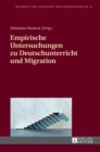 Empirische Untersuchungen zu Deutschunterricht und Migration - Book