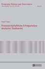 Finanzwirtschaftliche Erfolgsanalyse Deutscher Stadtwerke - Book