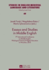 Essays and Studies in Middle English : 9th International Conference on Middle English, Philological School of Higher Education in Wroclaw, 2015 - eBook