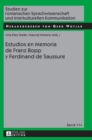 Estudios En Memoria de Franz Bopp Y Ferdinand de Saussure - Book