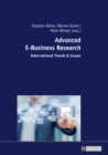 Advanced E-Business Research : International Trends & Issues - eBook