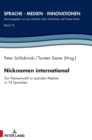 Nicknamen international : Zur Namenwahl in sozialen Medien in 14 Sprachen - Book