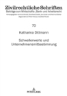 Schwellenwerte Und Unternehmensmitbestimmung - Book