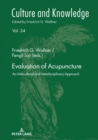 Evaluation of Acupuncture : An Intercultural and Interdisciplinary Approach - eBook