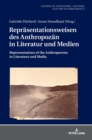 Repraesentationsweisen des Anthropozaen in Literatur und Medien : Representations of the Anthropocene in Literature and Media - Book