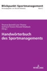 Handwoerterbuch des Sportmanagements - Book