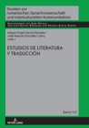 Estudios de Literatura Y Traduccion - Book
