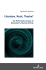 Literature, Music, Theatre? : The Performative Aspect of Rammstein’s Musical Activity - Book