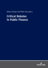 Critical Debates in Public Finance - Book