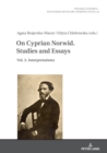 On Cyprian Norwid. Studies and Essays : Vol. 3. Interpretations - eBook