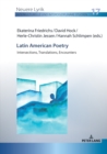 Latin American Poetry : Intersections, Translations, Encounters - eBook