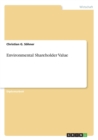 Environmental Shareholder Value - Book