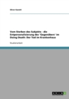 Vom Sterben des Subjekts - die Entpersonalisierung des 'Gegenubers' im Doing Death : Der Tod im Krankenhaus - Book