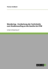 Wandertag - Erarbeitung Der Fachinhalte Zum Studienausflug an Die Goethe Uni Ffm - Book