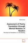 Assessment of Poetry Translation Through Mental Modules of Readers - Book