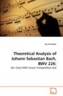 Theoretical Analysis of Johann Sebastian Bach, Bwv 226 - Book