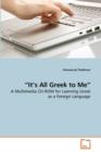 "It's All Greek to Me" - Book